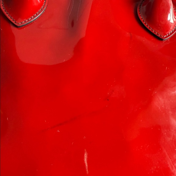 Furla 🇮🇹Red Patent Leather Handbag - Picture 13 of 16